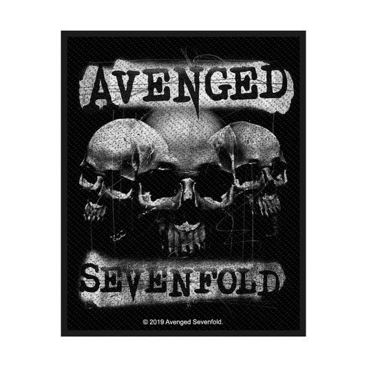 Avenged Sevenfold - 3 Skulls - Patch - Razamataz