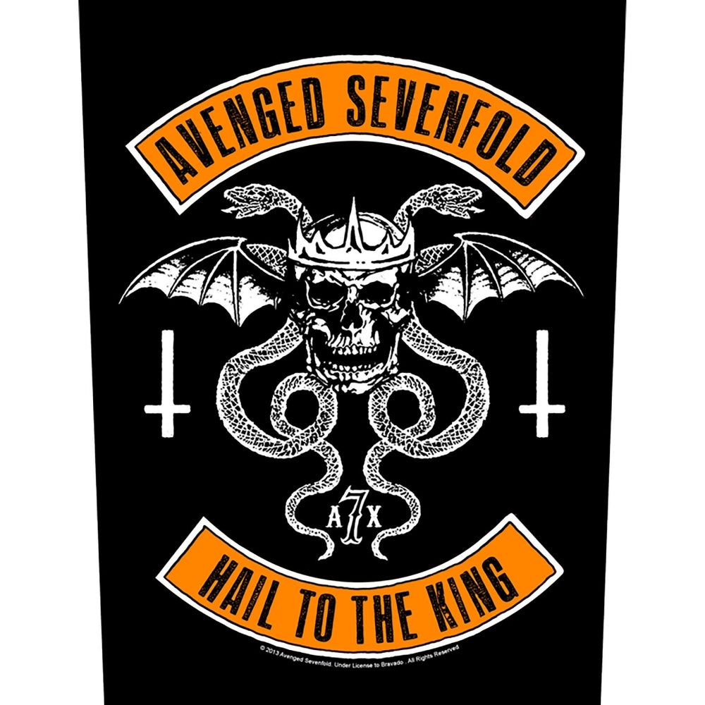 Avenged Sevenfold - Biker - BACKPATCH - Razamataz
