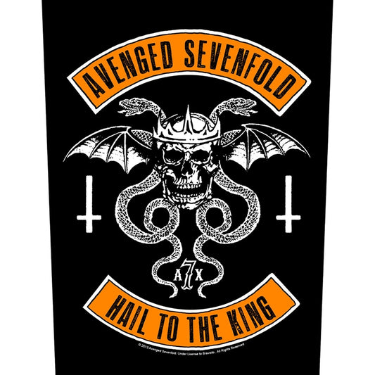 Avenged Sevenfold - Biker - BACKPATCH - Razamataz