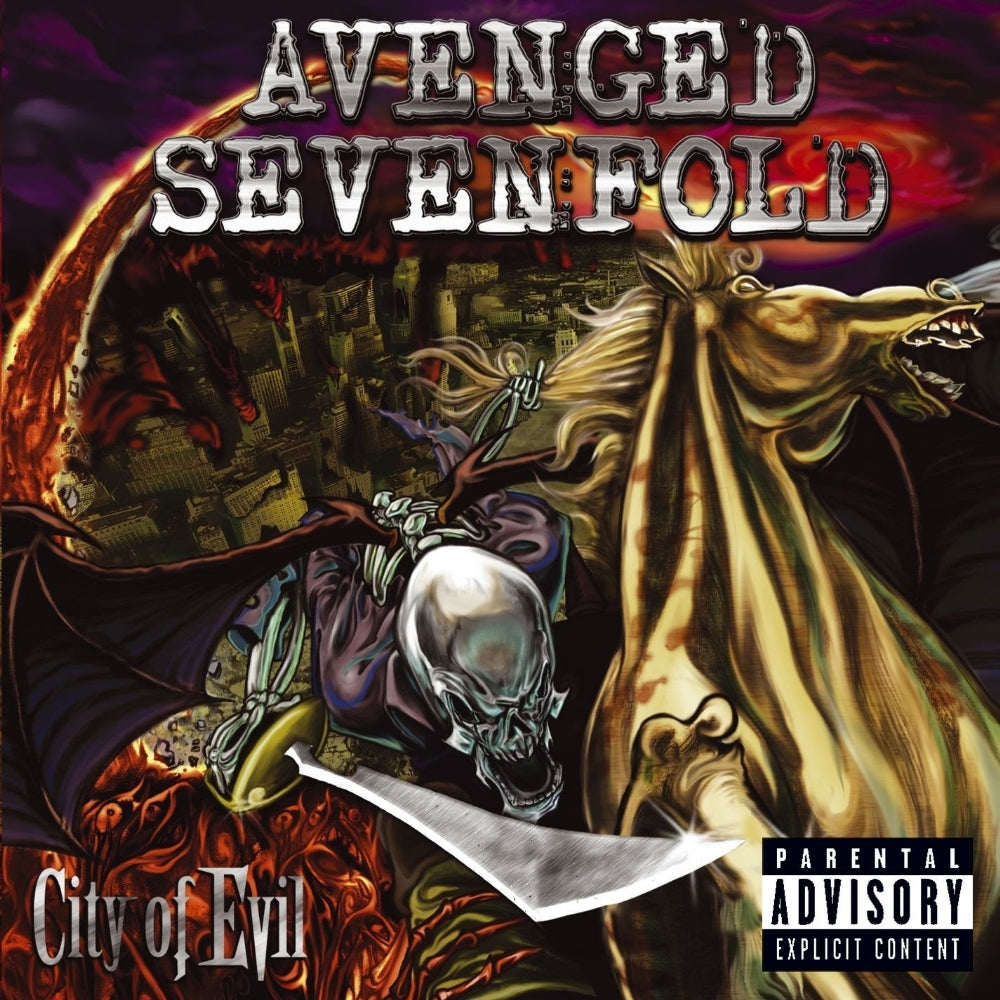Avenged Sevenfold - City Of Evil - DOUBLE LP GATEFOLD COLOURED - Hopeless Records