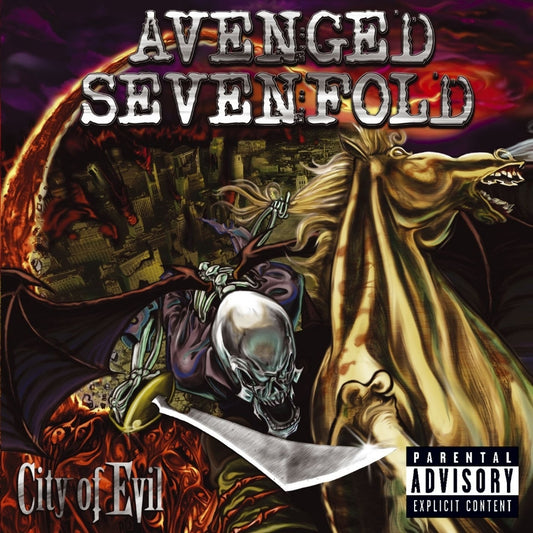 Avenged Sevenfold - City Of Evil - DOUBLE LP GATEFOLD COLOURED - Hopeless Records