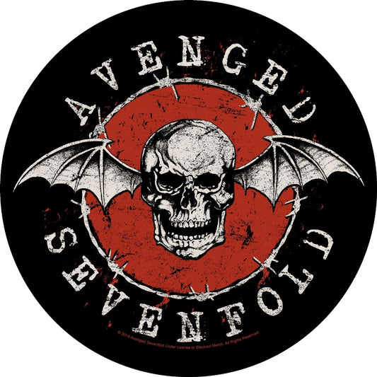 Avenged Sevenfold - Distressed Skull - BACKPATCH - Razamataz