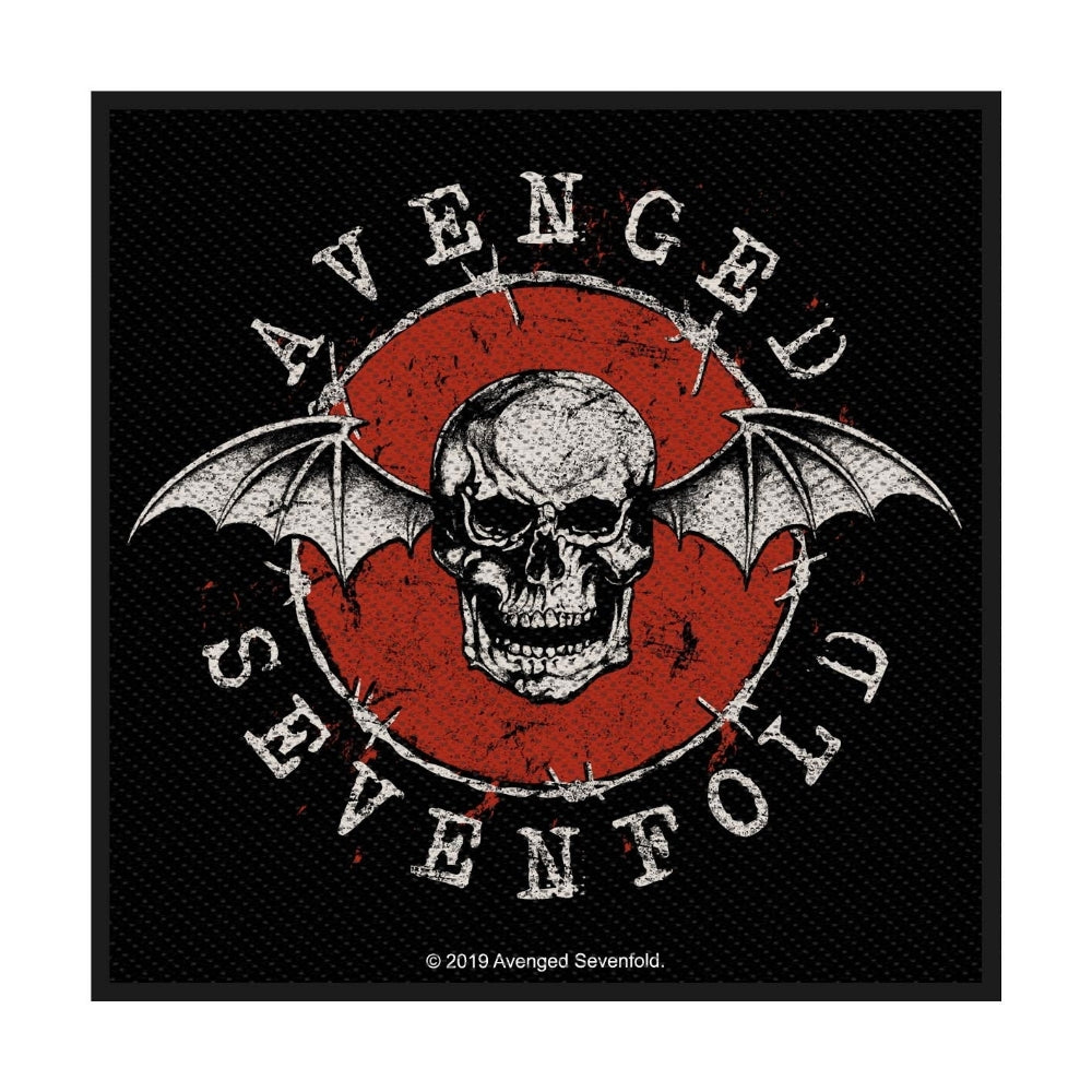 Avenged Sevenfold - Distressed Skull - Patch - Razamataz