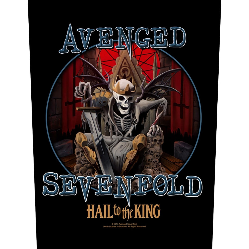 Avenged Sevenfold - Hail To The King - BACKPATCH - Razamataz