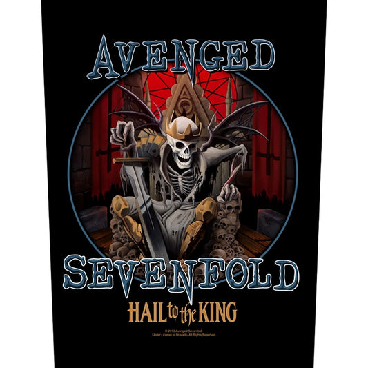 Avenged Sevenfold - Hail To The King - BACKPATCH - Razamataz