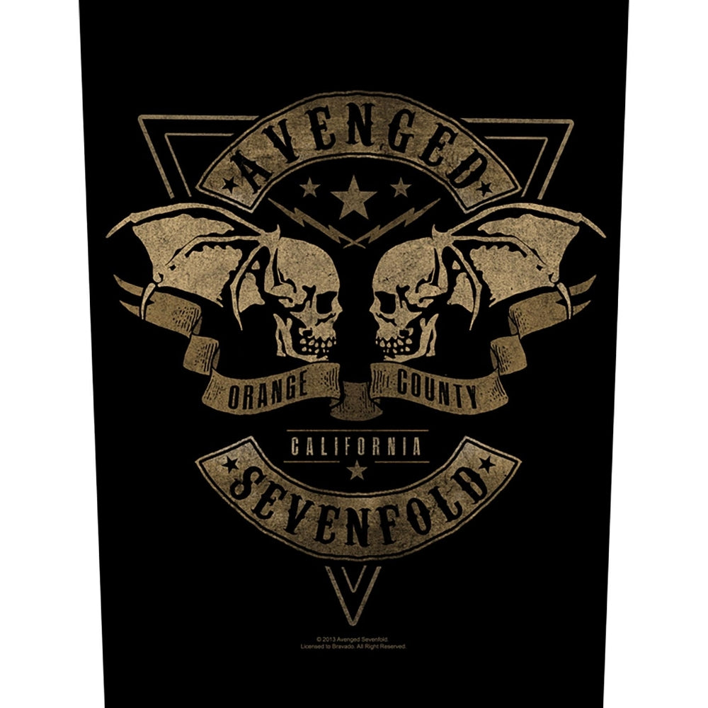 Avenged Sevenfold - Orange County - BACKPATCH - Razamataz