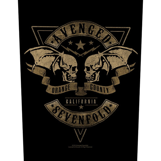 Avenged Sevenfold - Orange County - BACKPATCH - Razamataz