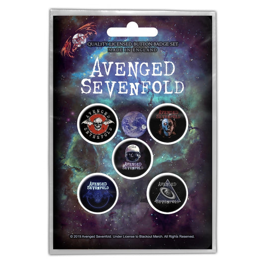 Avenged Sevenfold - The Stage - BUTTON BADGE SET - Razamataz