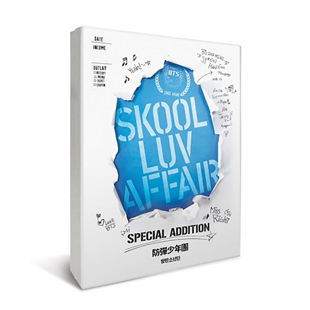 BTS - Skool Luv Affair (Special Addition) - CD + 2DVD + BOOK BOX - BigHit Entertainment