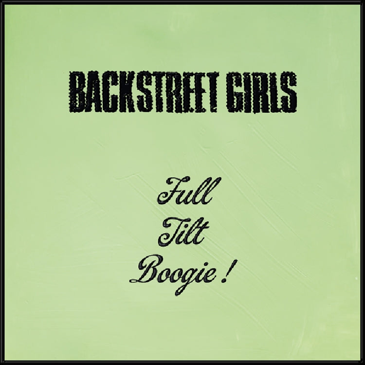 Backstreet Girls - Full Tilt Boogie - CD - Voices Of Wonder