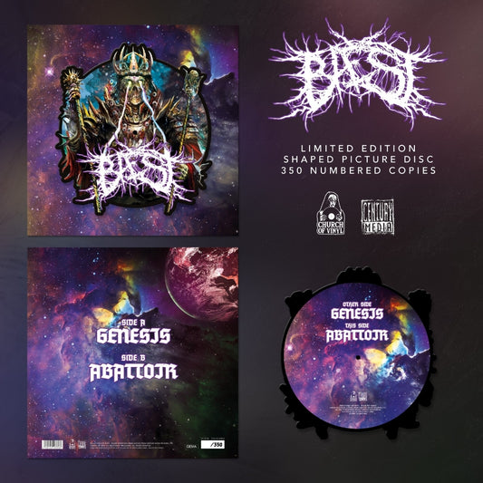 Baest - Genesis - SHAPED VINYL - Church Of Vinyl
