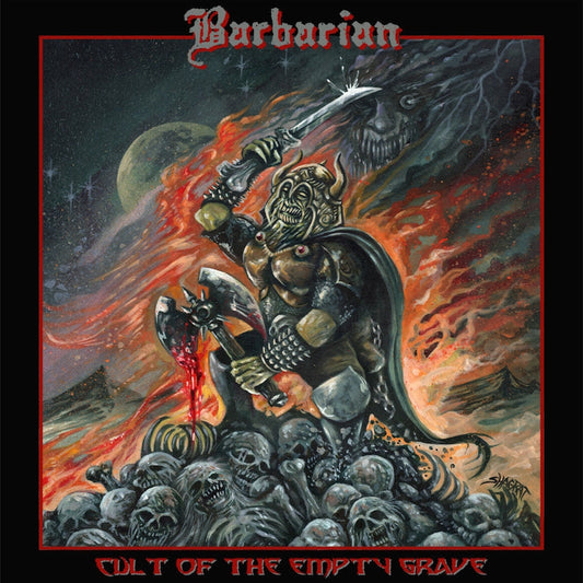 Barbarian - Cult Of The Empty Grave - CD - Hells Headbangers Records
