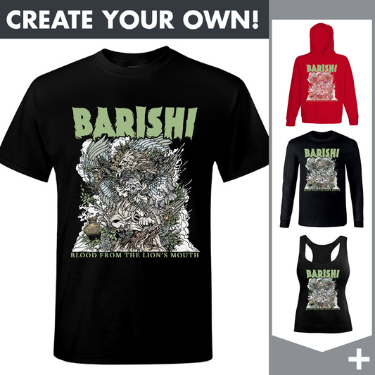 Barishi - Blood From The Lion's Mouth - Merchandising