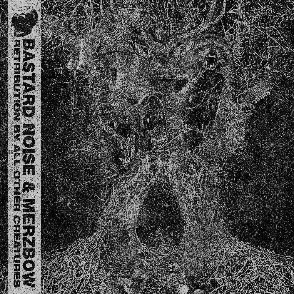 Bastard Noise And Merzbow - Retribution By All Other Creatures - DOUBLE LP GATEFOLD COLOURED - Relapse Records