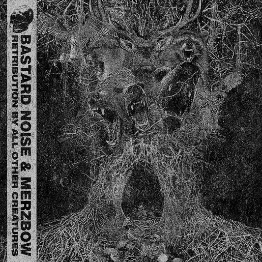 Bastard Noise And Merzbow - Retribution By All Other Creatures - DOUBLE LP GATEFOLD COLOURED - Relapse Records