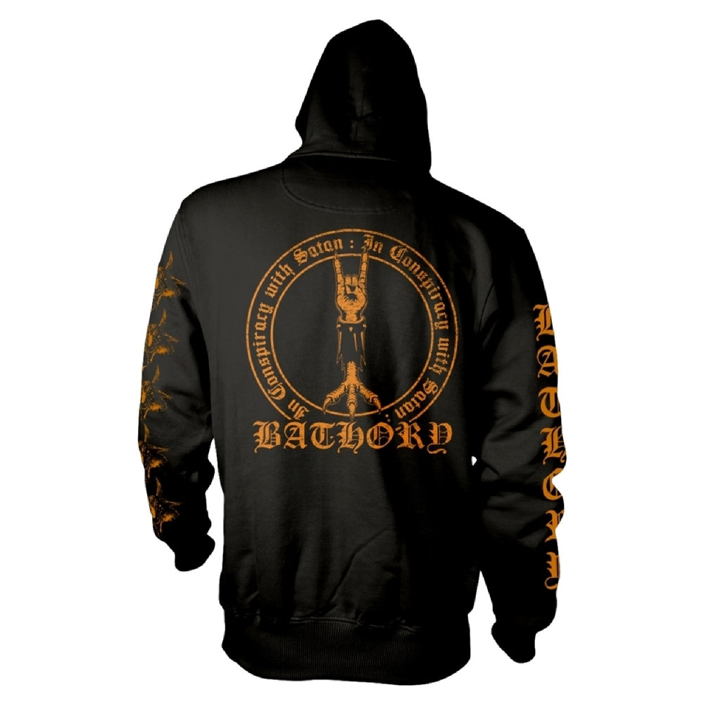 Bathory - In Conspiracy With Satan - Hooded Sweat Shirt - PHD - Image 2