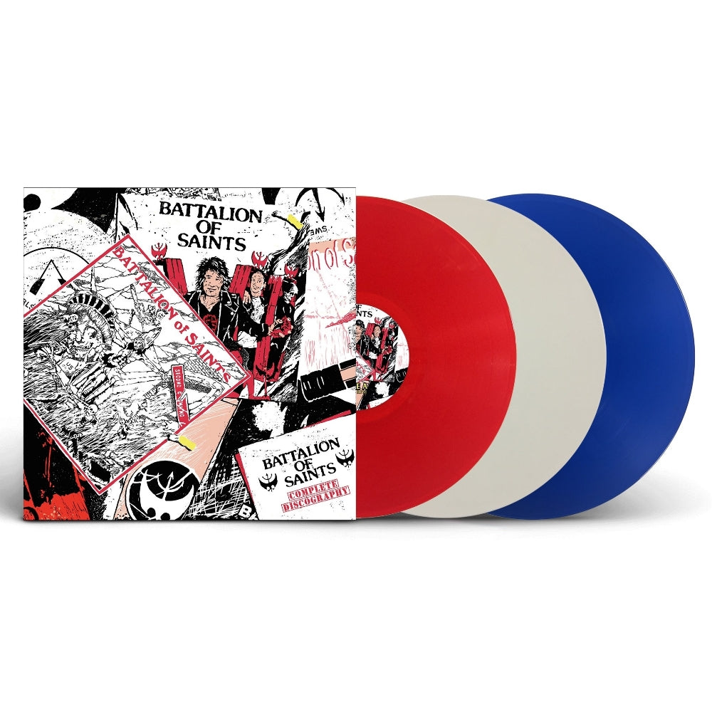 Battalion Of Saints - Complete Discography - TRIPLE LP COLOURED - Audio Platter