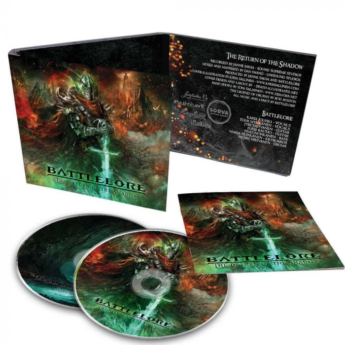 Battlelore - The Return Of The Shadow - 2CD DIGISLEEVE - Napalm Records - Image 2