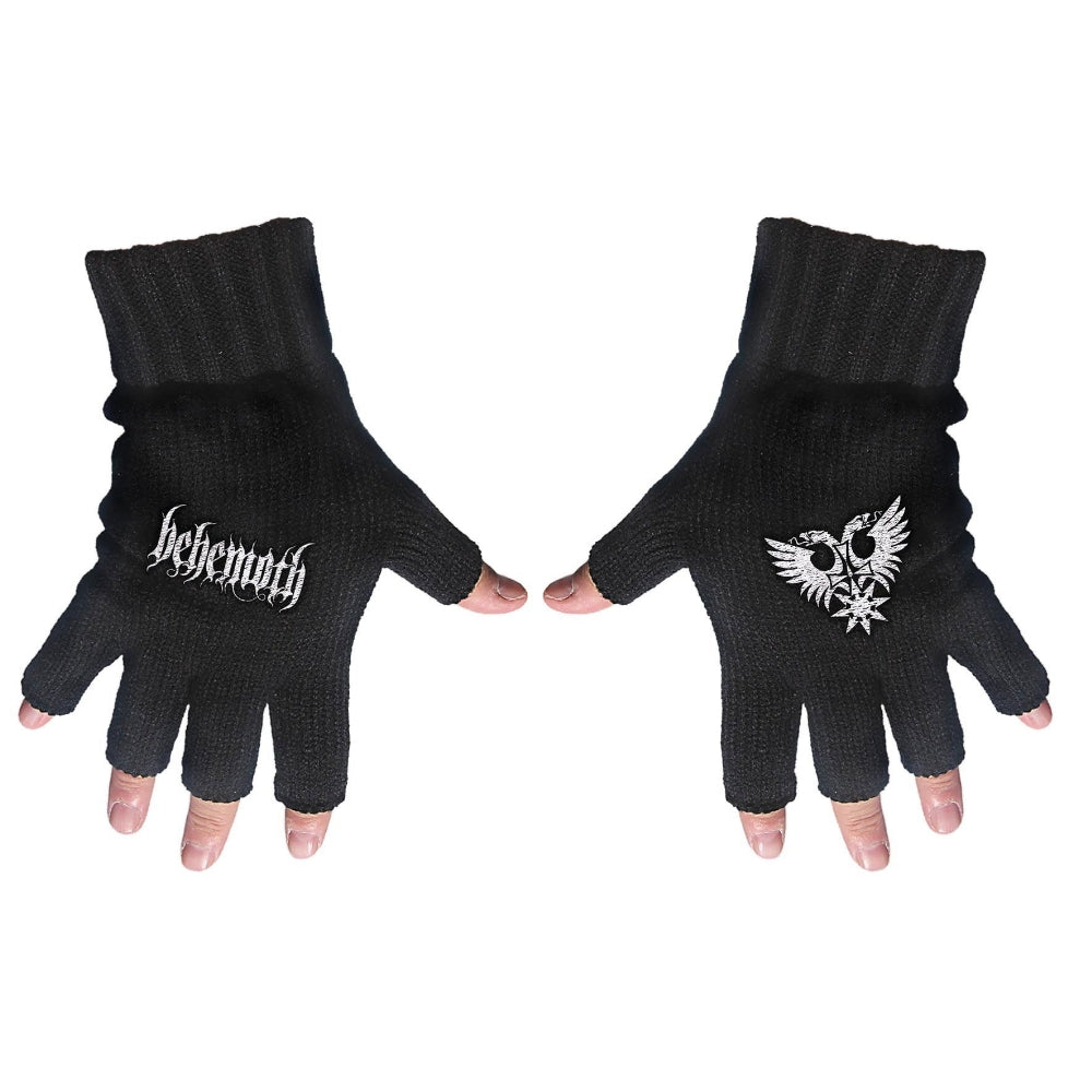Behemoth - Logo - FINGERLESS GLOVES - Razamataz