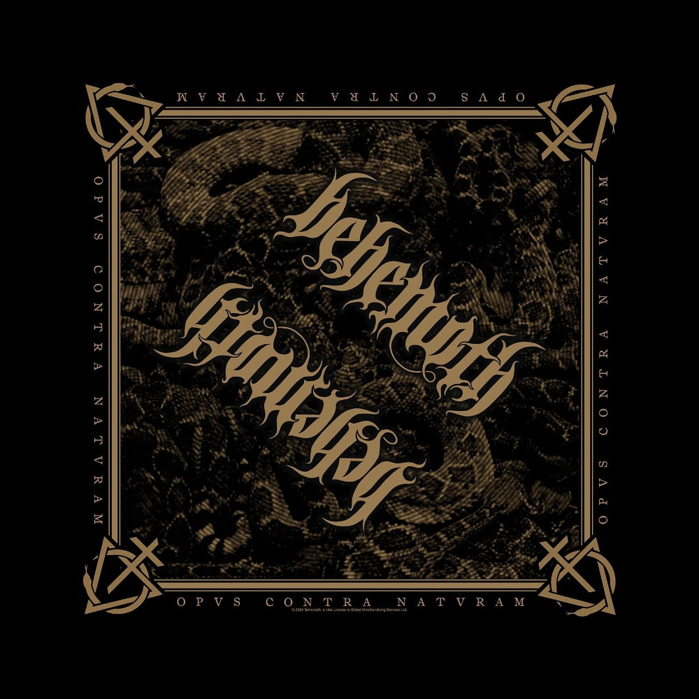 Behemoth - Opvs Contra Natvram - Bandana - Razamataz