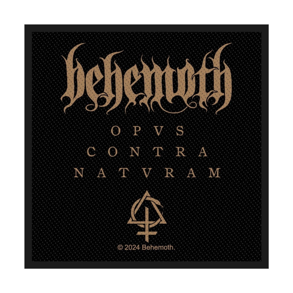 Behemoth - Opvs Contra Natvram - Patch - Razamataz