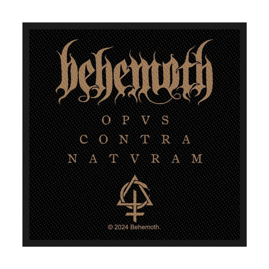 Behemoth - Opvs Contra Natvram - Patch - Razamataz