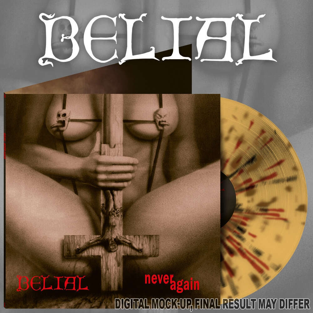 Belial - Never Again - LP Gatefold Coloured - Osmose Productions