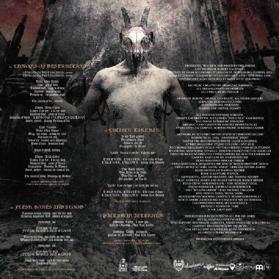 Belphegor - Conjuring The Dead - LP Gatefold Coloured - Church Of Vinyl - Image 4