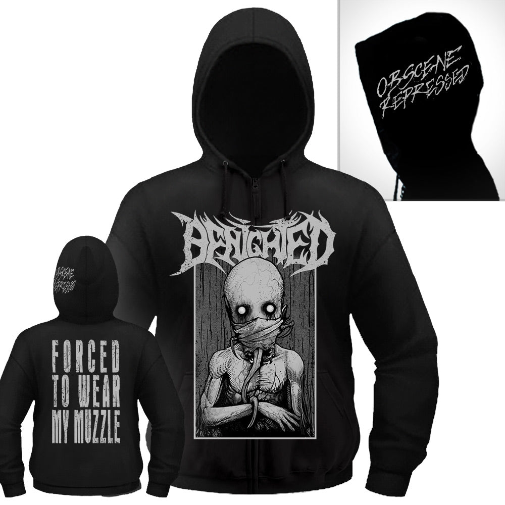 Benighted - Muzzle - Hooded Sweat Shirt Zip - Season of Mist