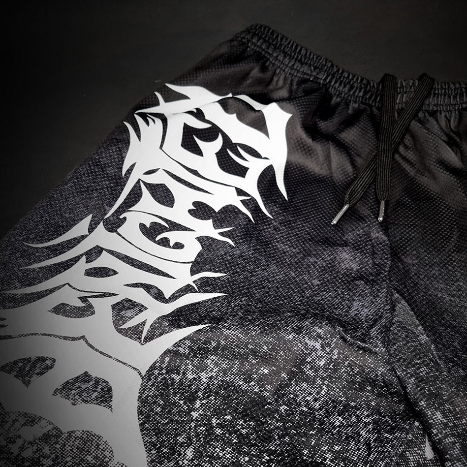 Benighted - Obscene Repressed by Hyraw - Gym Shorts - Hyraw - Image 3