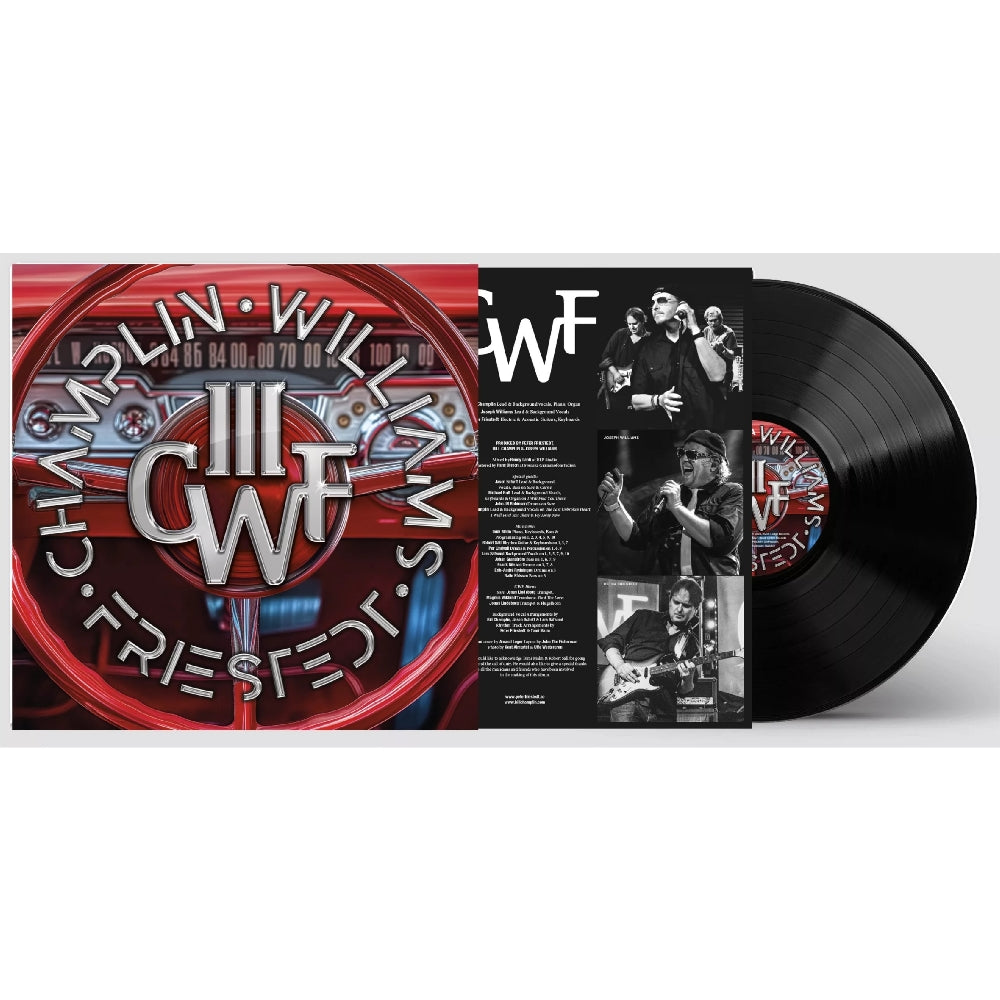 Bill Champlin, Joseph Williams & Peter Friestedt - III - LP - Black Lodge