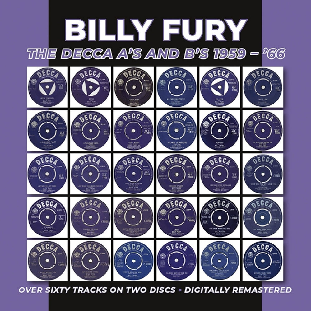 Billy Fury - The Decca A's And B's 1959-66 - CD - BGO records