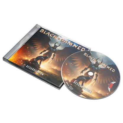 Black & Damned - Resurrection - CD - Rock Of Angels Records - Image 2