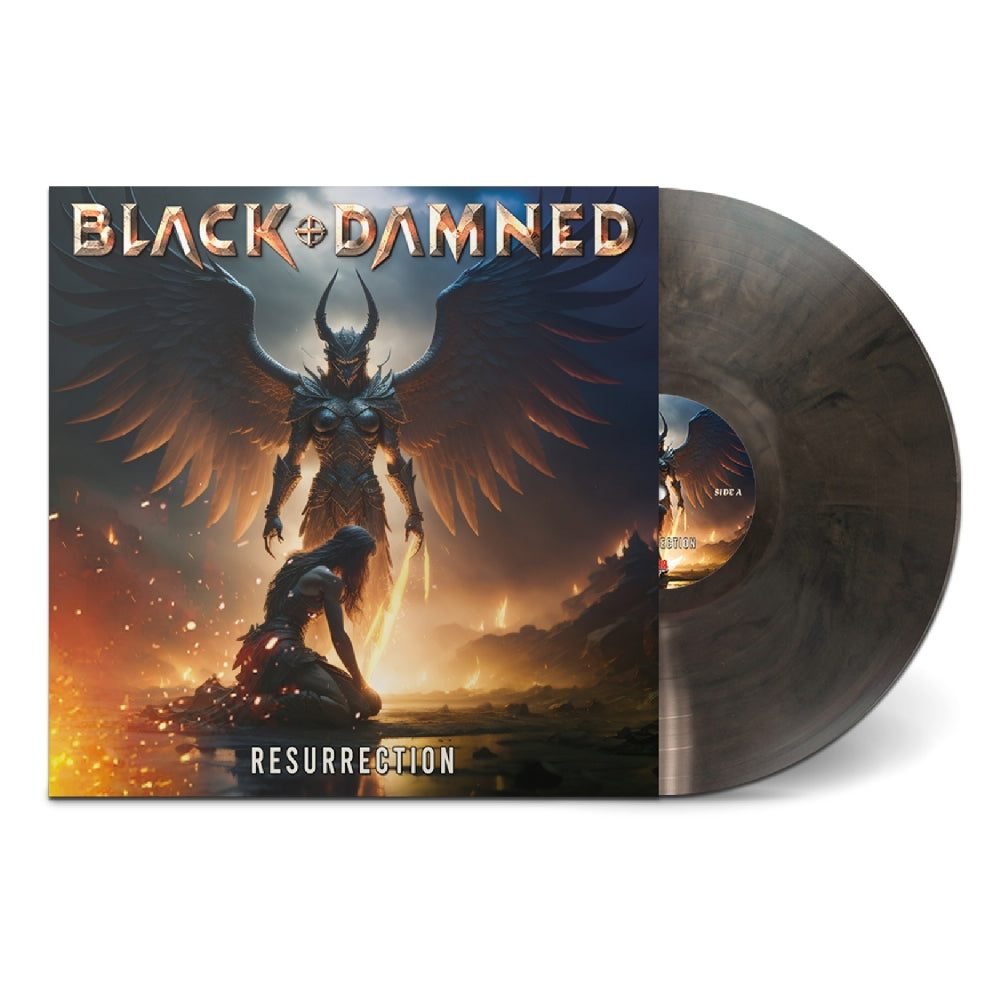 Black & Damned - Resurrection - LP COLOURED - Rock Of Angels Records