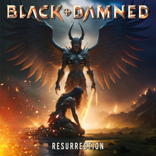 Black & Damned - Resurrection - LP COLOURED - Rock Of Angels Records - Image 2