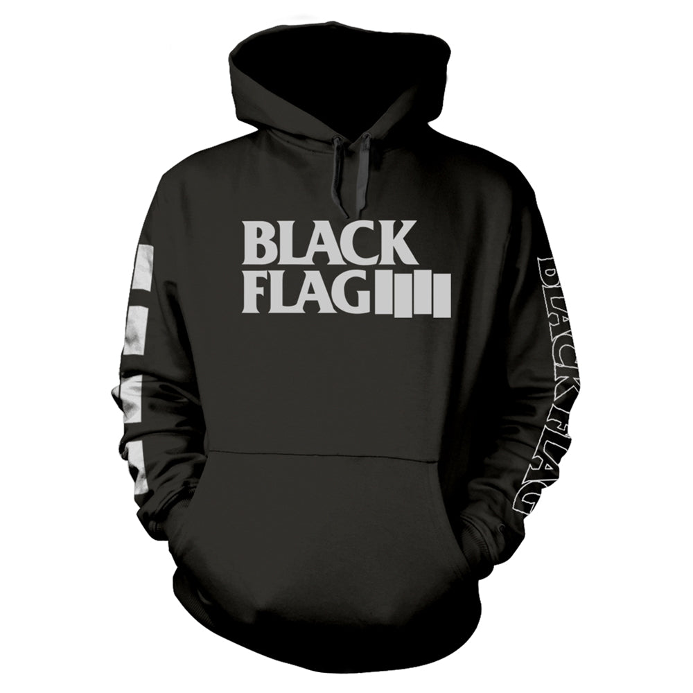 Black Flag - Logo - Hooded Sweat Shirt - PHD