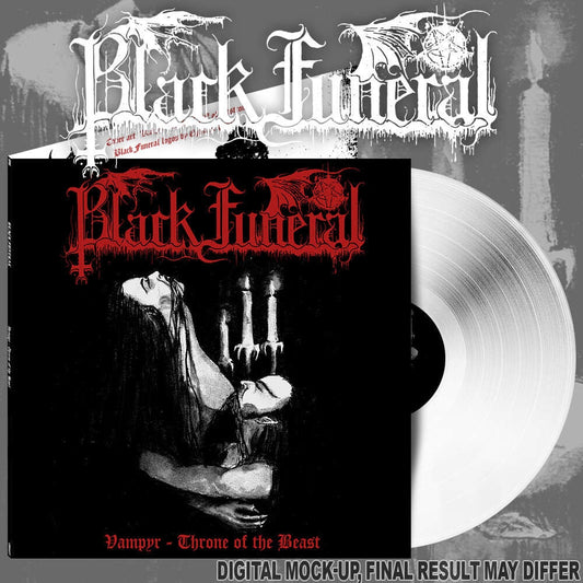 Black Funeral - Vampyr - Throne Of The Beast - LP Gatefold Coloured - Osmose Productions