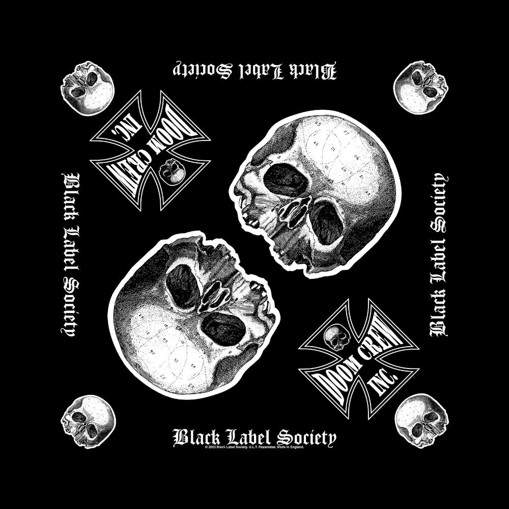 Black Label Society - Doom Crew - Bandana - Razamataz