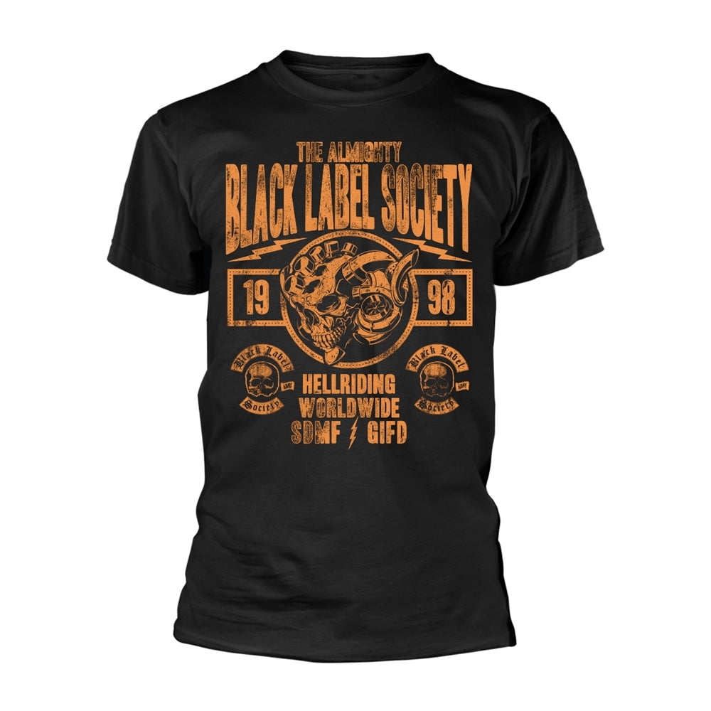 Black Label Society - Hell Riding Worldwide - T-shirt - PHD