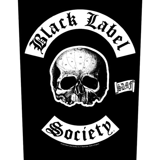 Black Label Society - SDMF - BACKPATCH - Razamataz