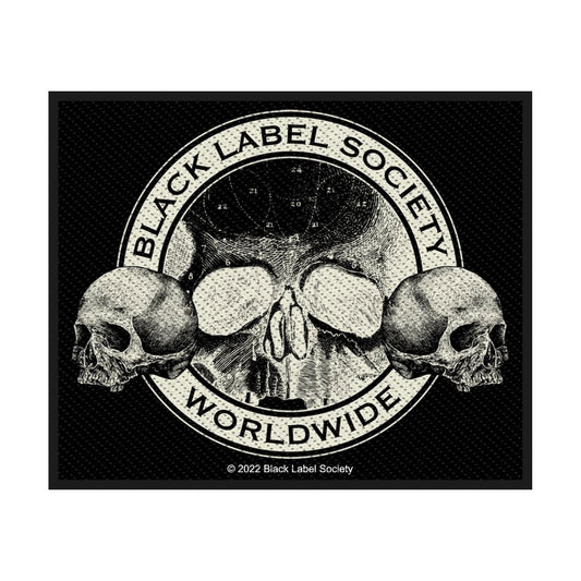 Black Label Society - Skulls - Patch - Razamataz