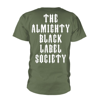 Black Label Society - The Almighty (olive) - T-shirt - PHD - Image 2