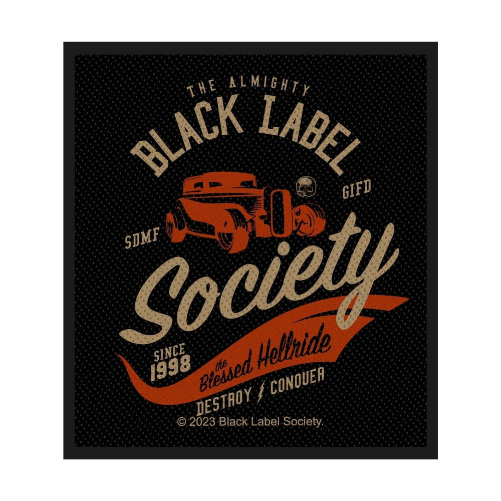 Black Label Society - The Blessed Hellride - Patch - Razamataz
