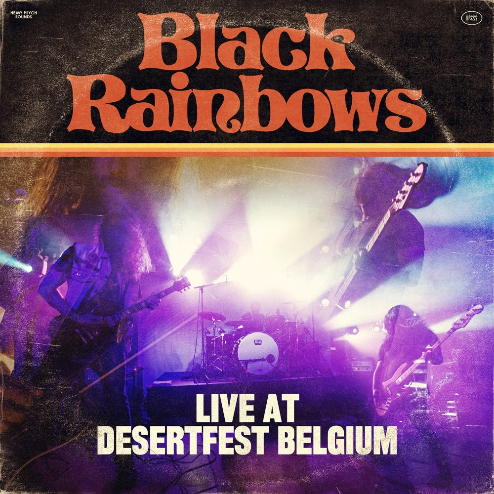 Black Rainbows - Live At Desertfest Belgium - CD DIGIPAK - Heavy Psych Sounds Records