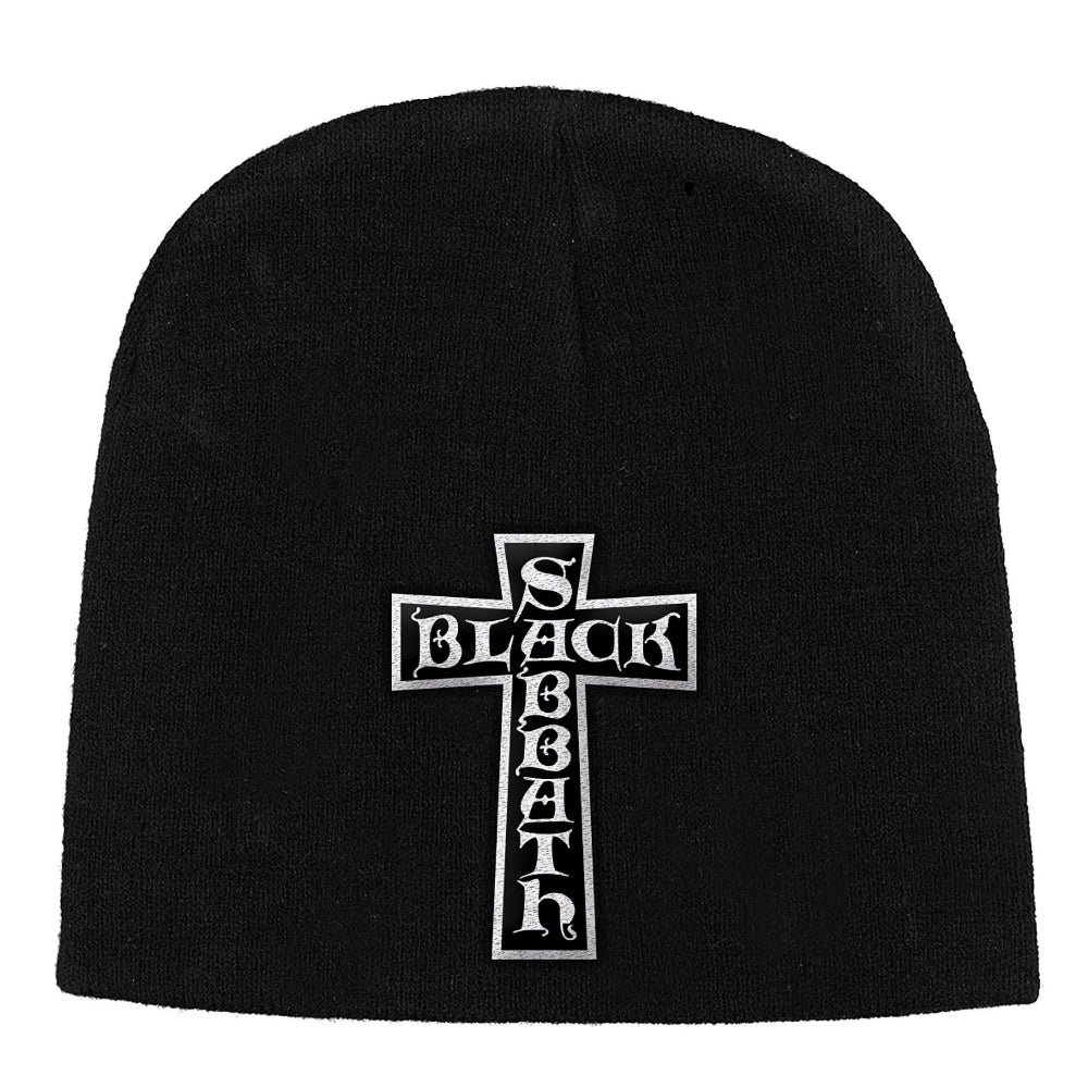 Black Sabbath - Cross Logo - Beanie Hat - Razamataz