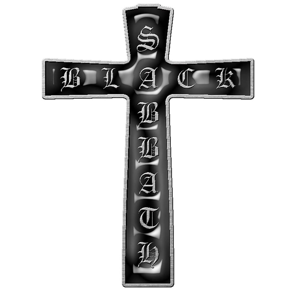 Black Sabbath - Cross - METAL PIN - Razamataz