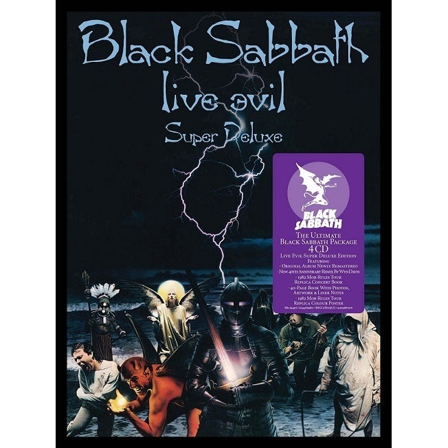 Black Sabbath - Live Evil - Super Deluxe - 4CD BOX - BMG