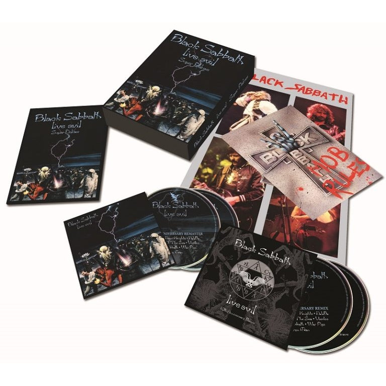 Black Sabbath - Live Evil - Super Deluxe - 4CD BOX - BMG - Image 2