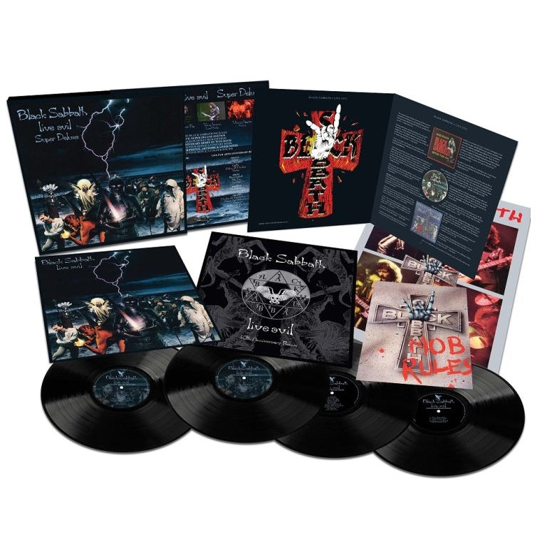 Black Sabbath - Live Evil - Super Deluxe - 4LP BOX - BMG