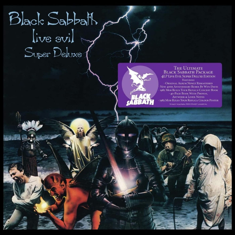 Black Sabbath - Live Evil - Super Deluxe - 4LP BOX - BMG - Image 2